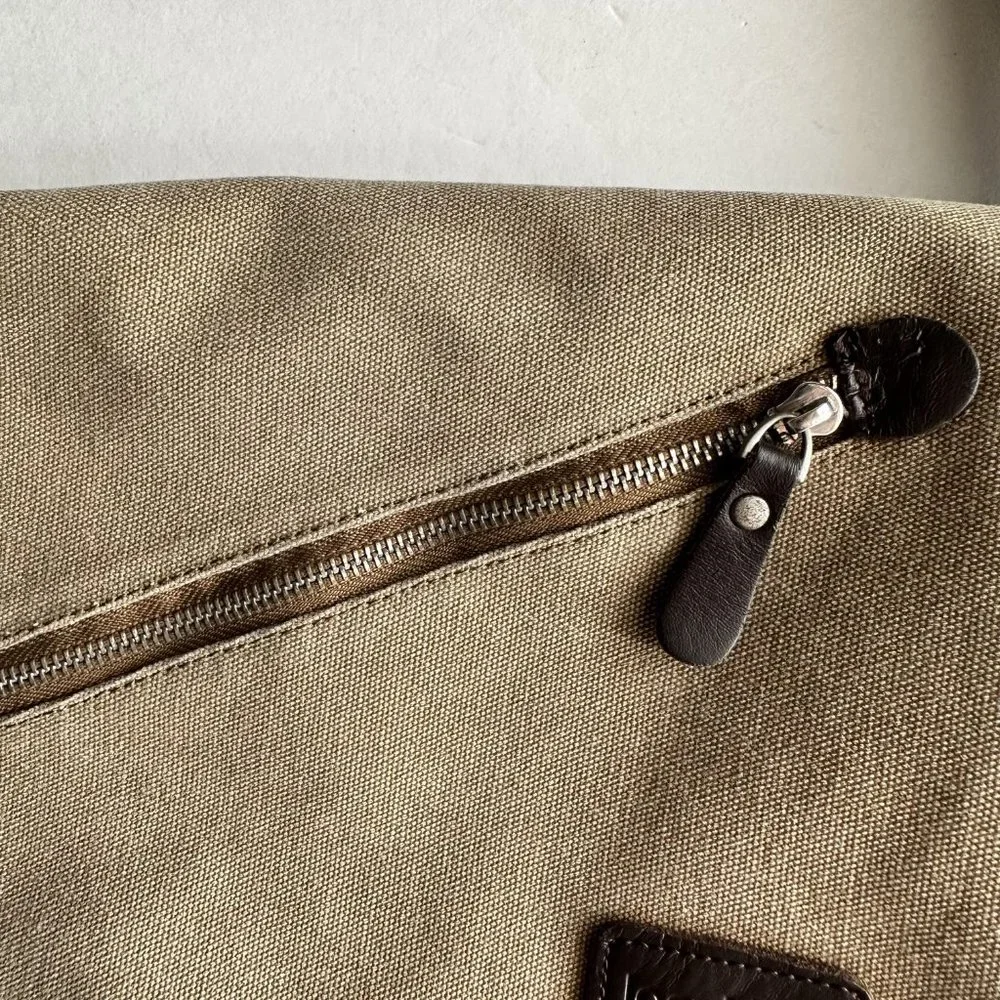 Outdoor Local Lion Canvas Bag Crossbody Messenger Shoulder Bag Adjustable Strap